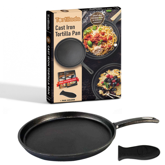 Cast Iron Pan + Hot Handle Holder