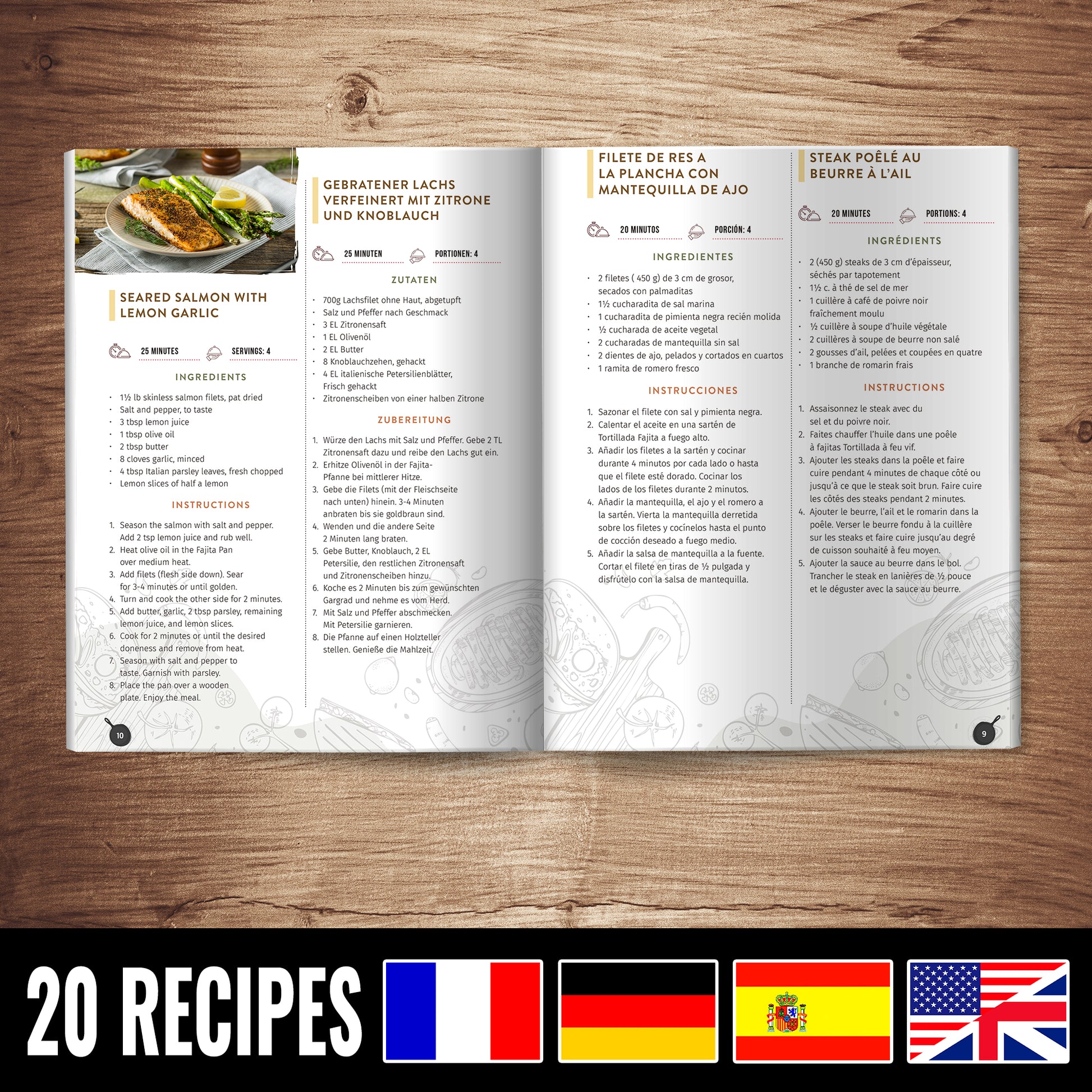 Tortillada - Cast Iron Skillet (10 inch) & Pot | Dutch Oven (3.5 Quart) |  Preseasoned Cast Iron Combo Cooker + Handle Holder + E-Book with 50  Recipes