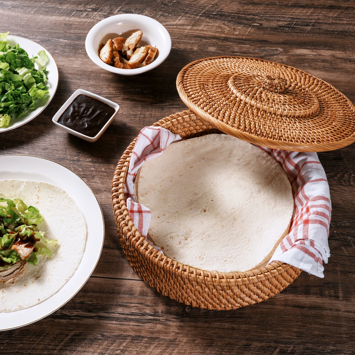 Tortilla Warmer Basket