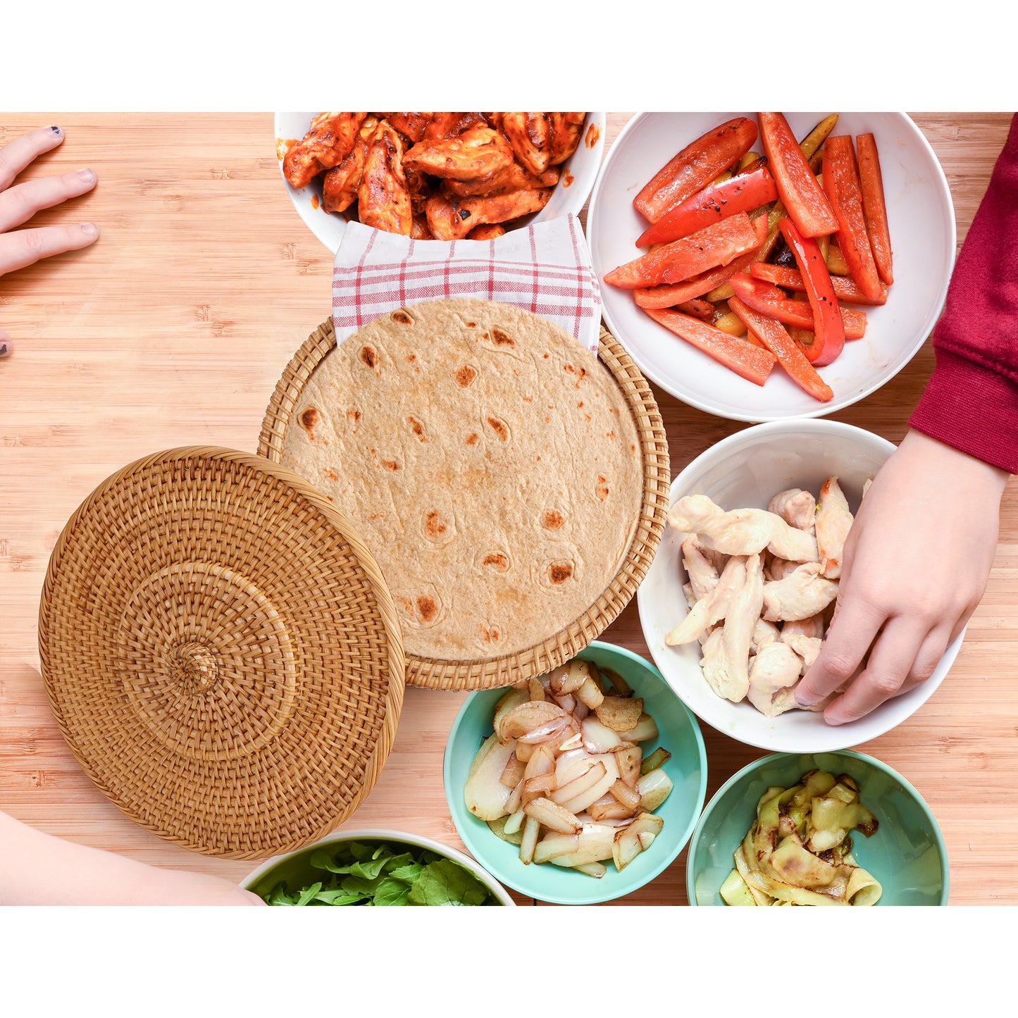 Tortilla Warmer Basket