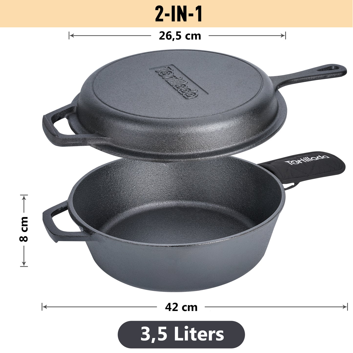 Cast Iron Combo Cooker